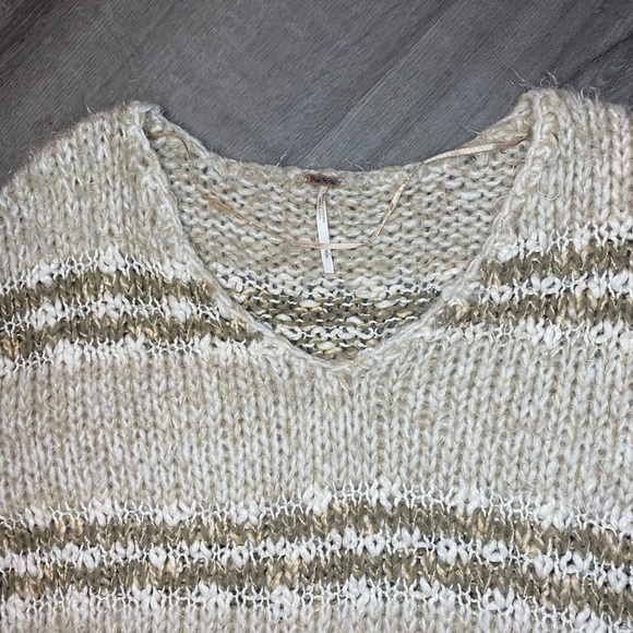 Free People Linus Stripe Pullover Sweater - Picture 8 of 13